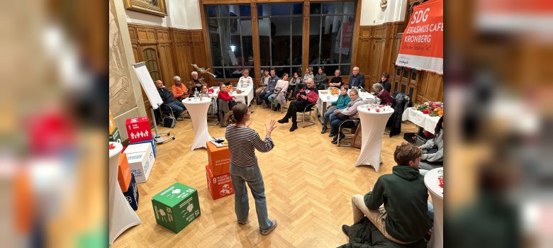 Rund 40 Gäste waren der Einladung zum ersten Kaffee-Nachmittag ins Rathaus gefolgt.